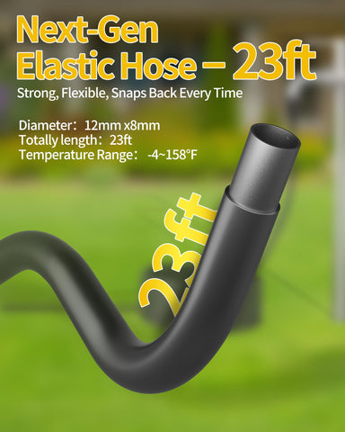 Blissthrill flexible water sourcing supports faucet, bucket, or hose connections