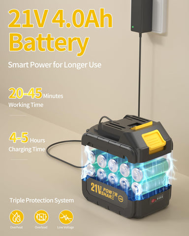 Blissthrill lightweight 3.2 lb design for easy handheld use