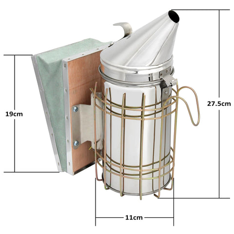 Blisstime Bee Smoker 11-inch compact size for easy maneuvering