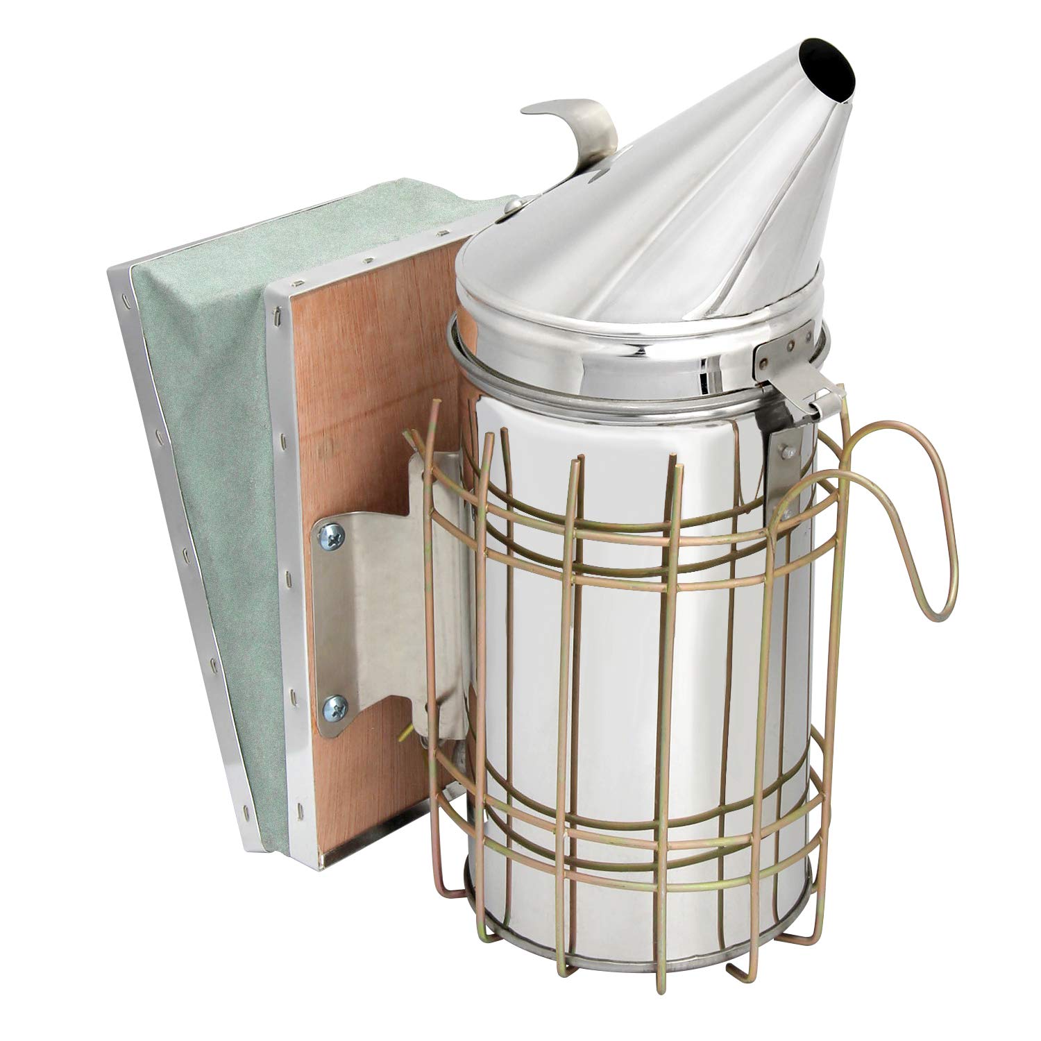 Blisstime Bee Smoker mounting hook secures it during work