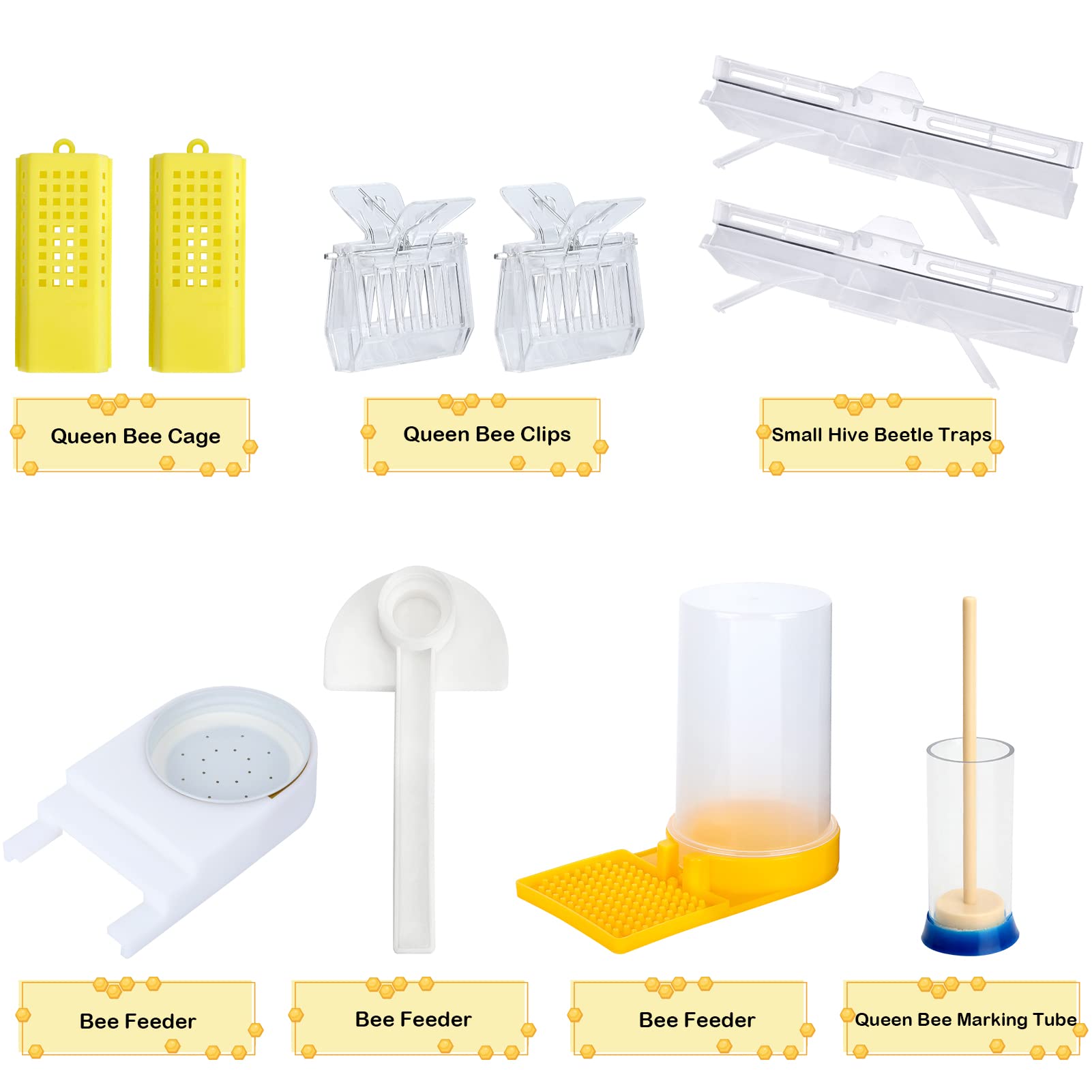 Blisstime honeycomb reinforcement tool image emphasizes strong materials for hive maintenance.