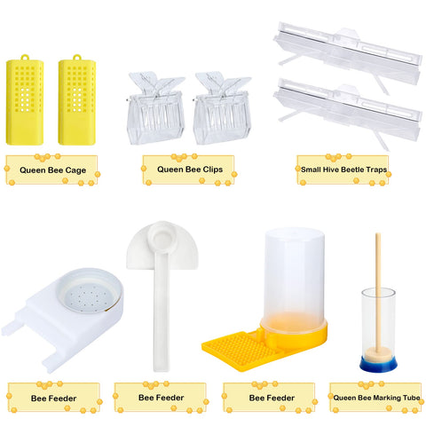 Blisstime honeycomb reinforcement tool image emphasizes strong materials for hive maintenance.