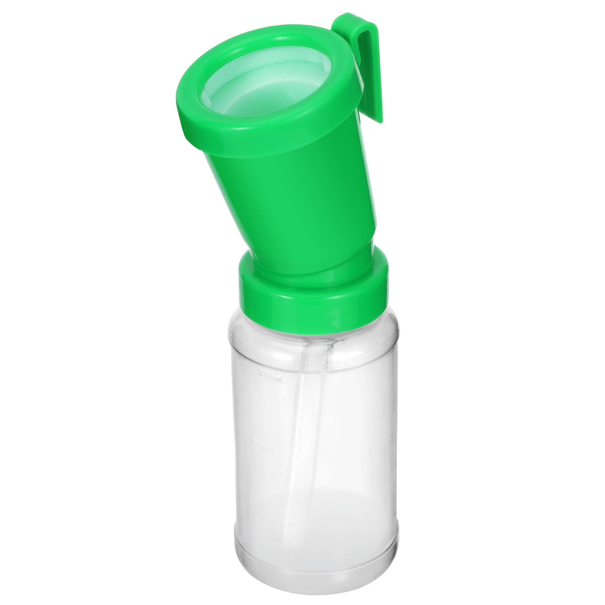 Blisstime Teat Dip Cup Green clip enables on-the-go teat disinfection for busy farms.