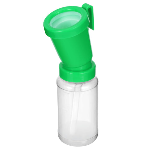 Blisstime Teat Dip Cup Green clip enables on-the-go teat disinfection for busy farms.