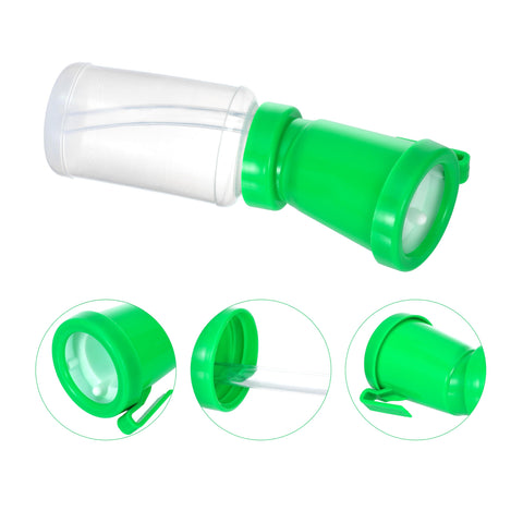 Blisstime Teat Dip Cup Green squeezable container allows quick disposal of excess dip after use.