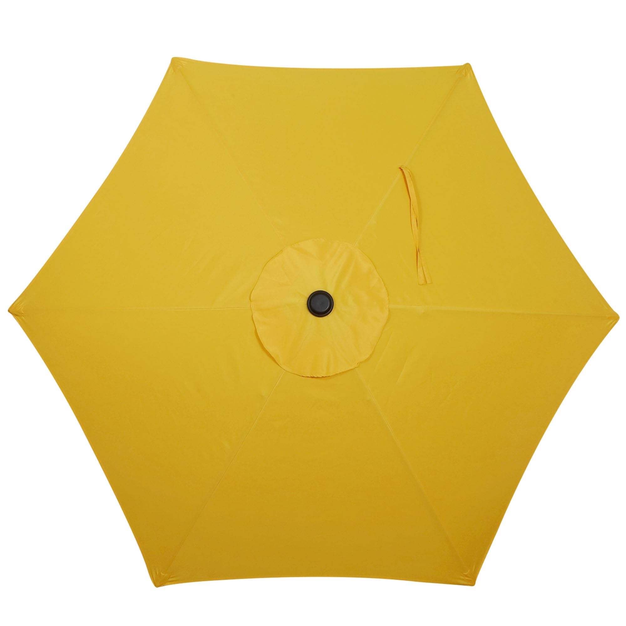 Blissun 7-5ft patio umbrella powder-coated frame resists the elements during sunny days.