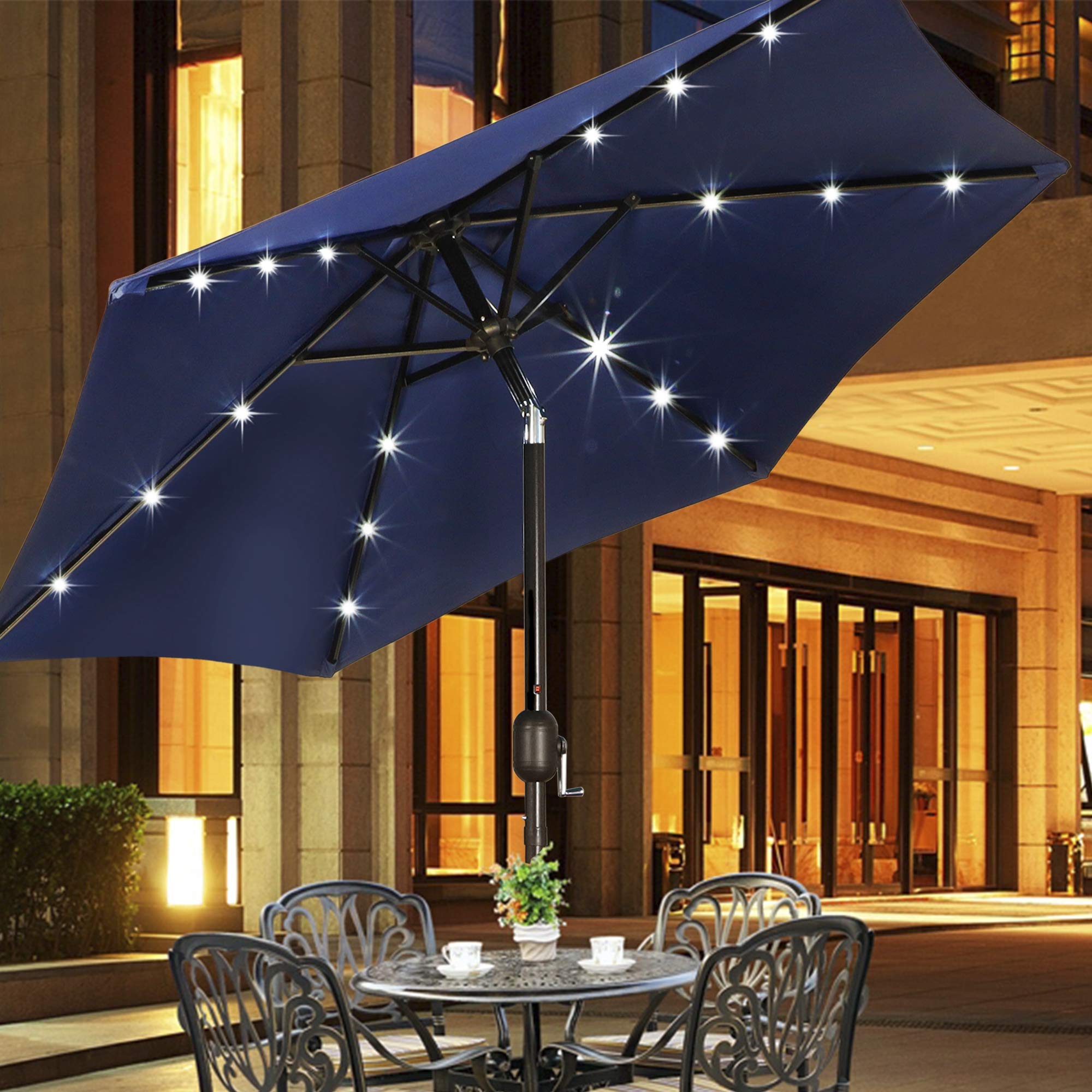 Blissun vented canopy and sturdy frame for cooling shade