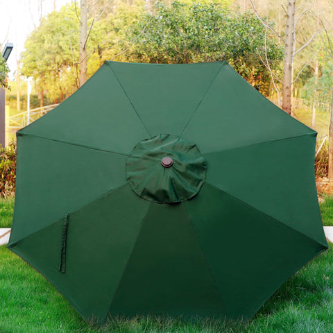 Blissun 8-rib design adds sturdy support for windy days.