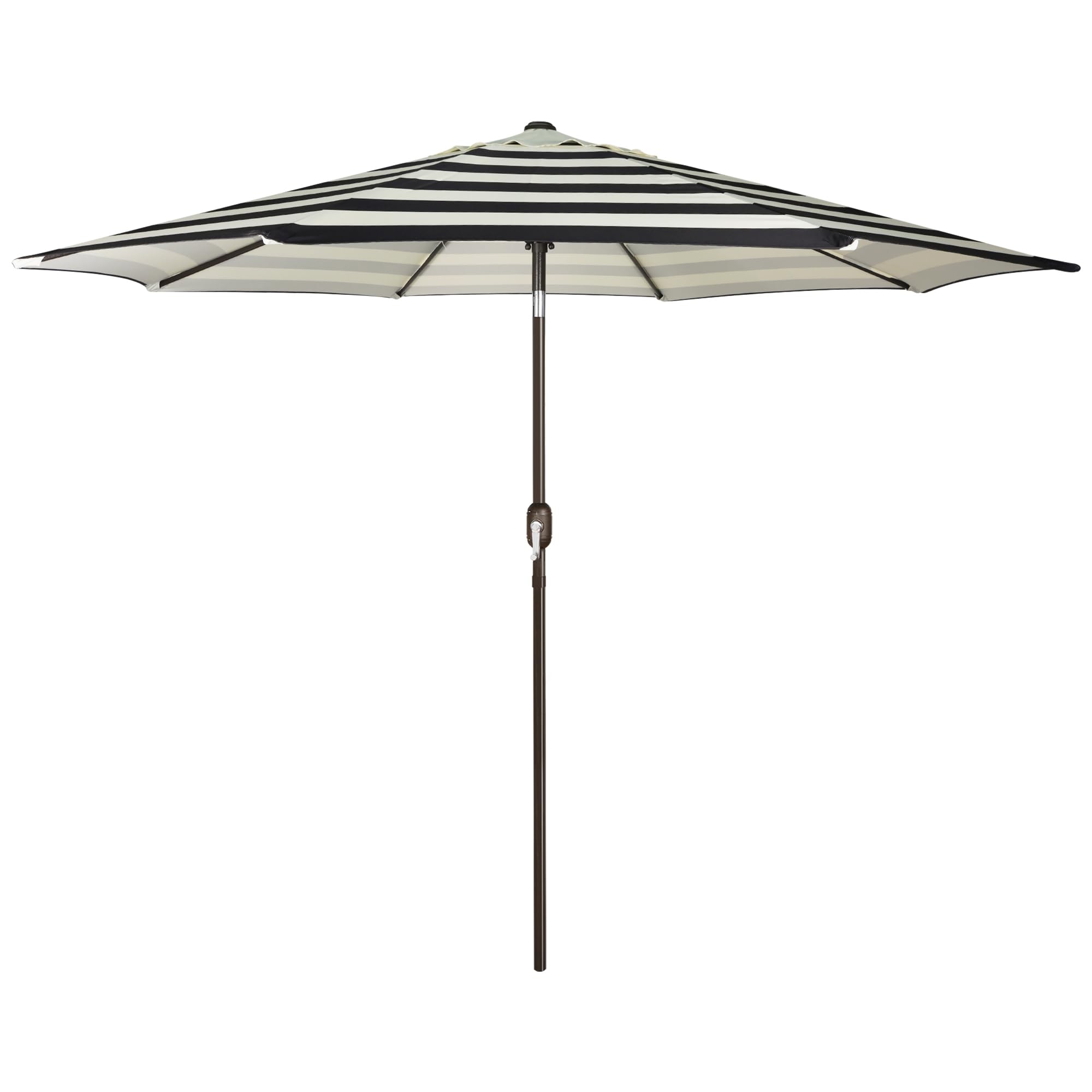 Blissun 9ft patio umbrella over dining table for shade on sunny days