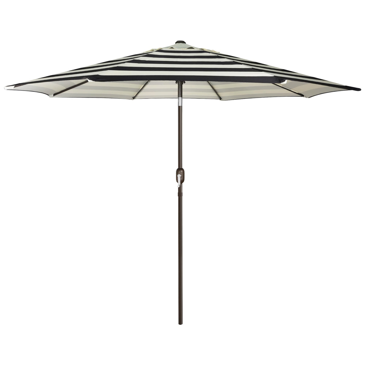 Blissun 9ft patio umbrella over dining table for shade on sunny days