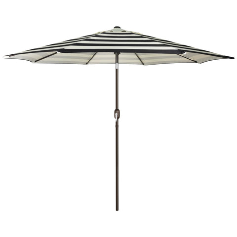 Blissun 9ft patio umbrella over dining table for shade on sunny days