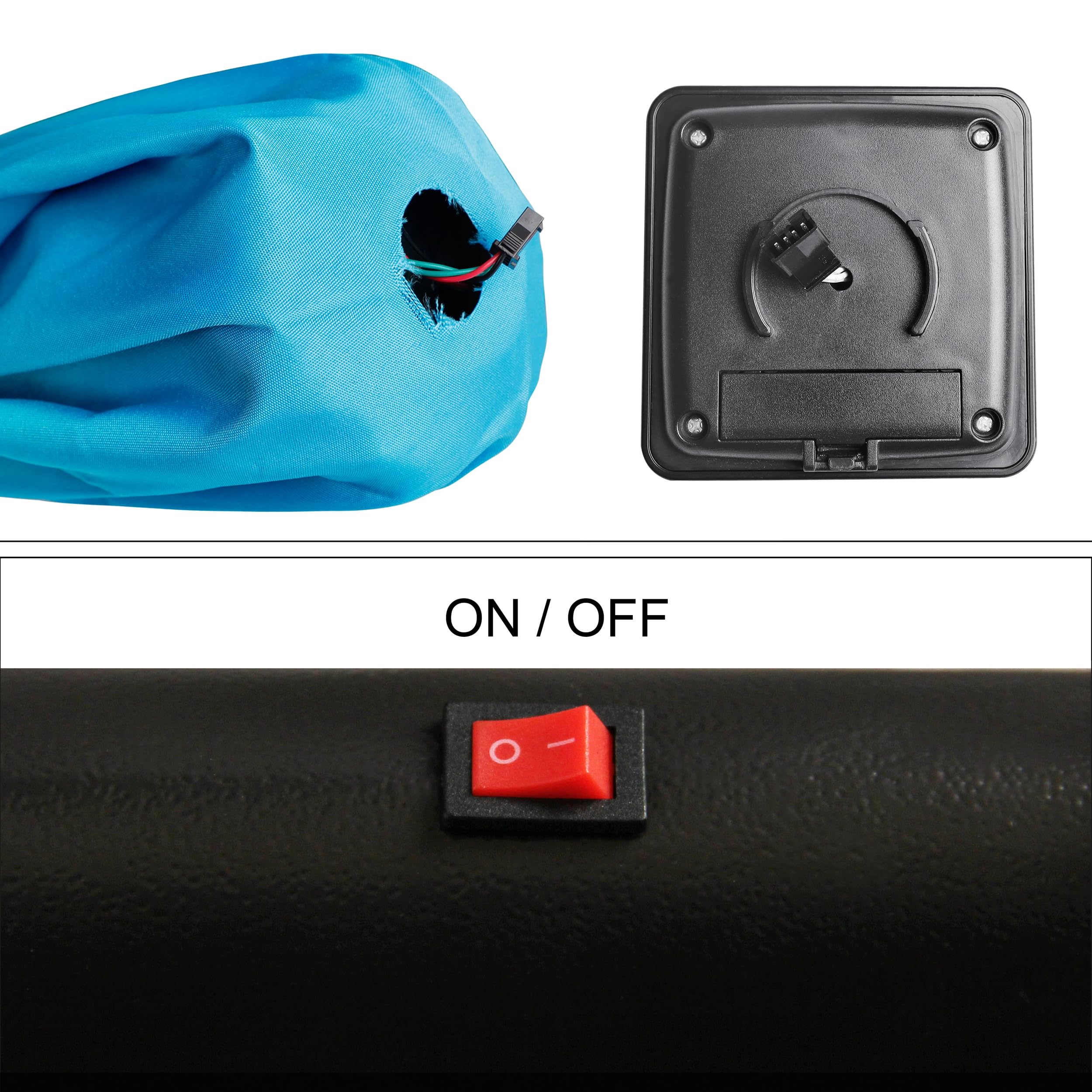 Blissun breathable fabric provides UV protection while keeping you cool outdoors.
