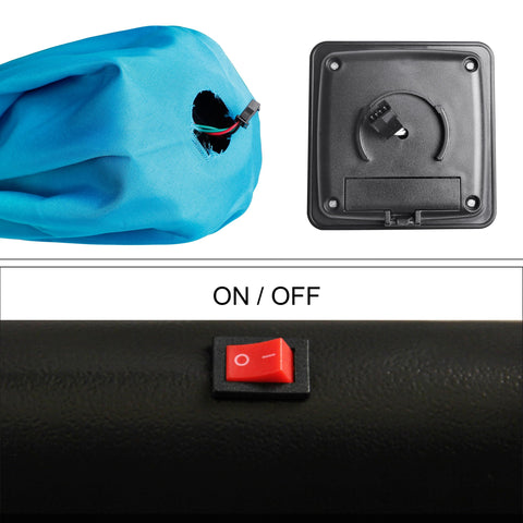 Blissun breathable fabric provides UV protection while keeping you cool outdoors.
