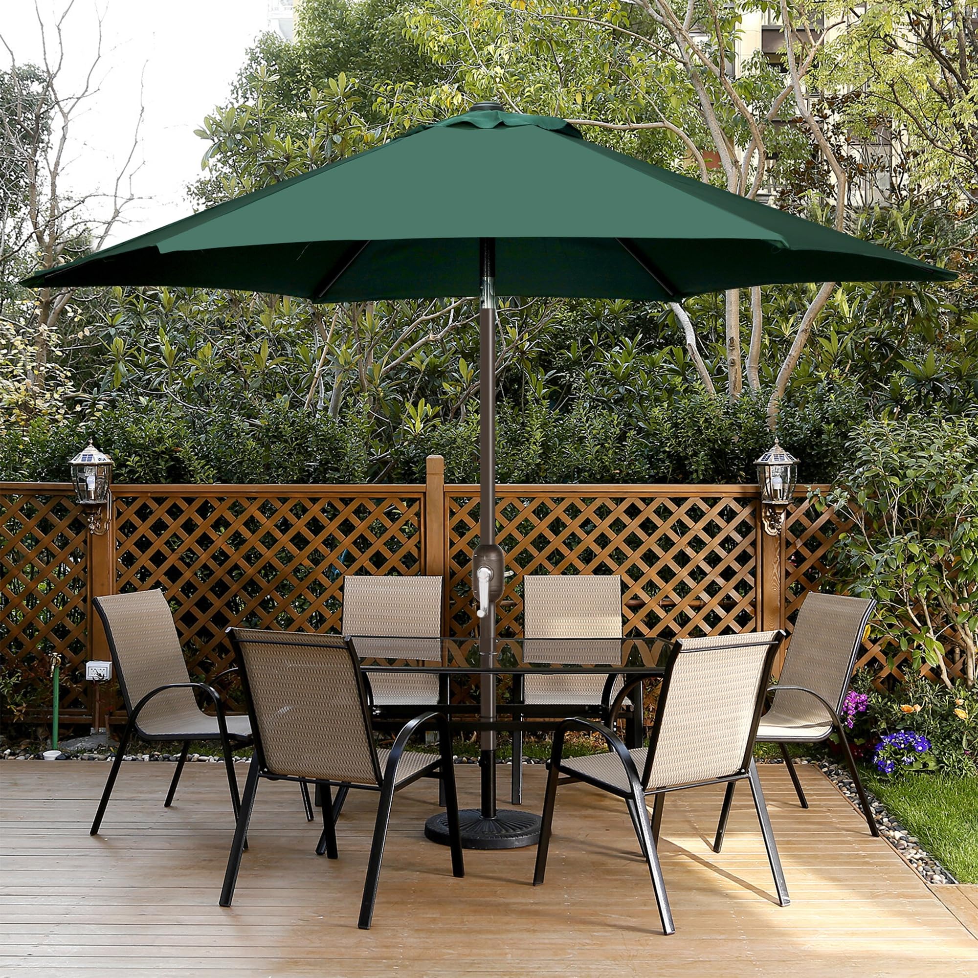 Blissun ideal for residential patios or cafe setups.