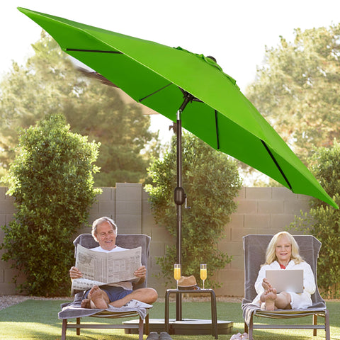 Blissun outdoor umbrella suitable for homes, cafes and poolside patios.