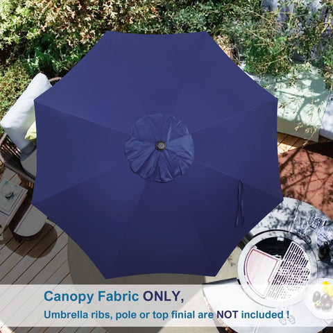 Blissun compatibility check for 8-rib 9ft frames ensures proper fit.