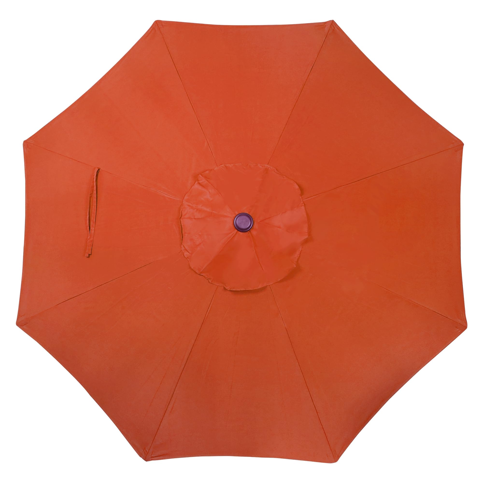Blissun crank-open mechanism deploys shade quickly and easily.