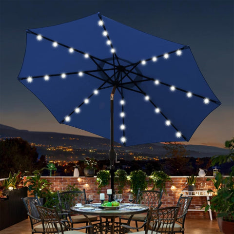 Blissun LEDs illuminate evenings for outdoor gatherings.