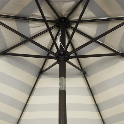 Blissun push‑button tilt illustrating adjustable shade angles
