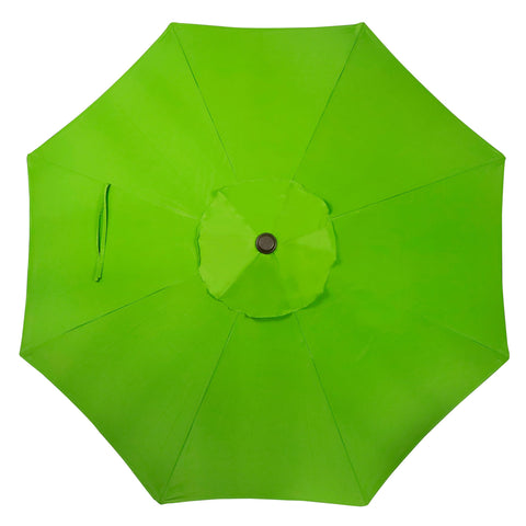 Blissun powder-coated pole offers durable support against wind and rain.