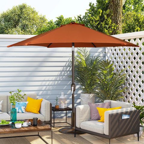 Blissun table shade fitting 24-36 inch tables for meals outdoors