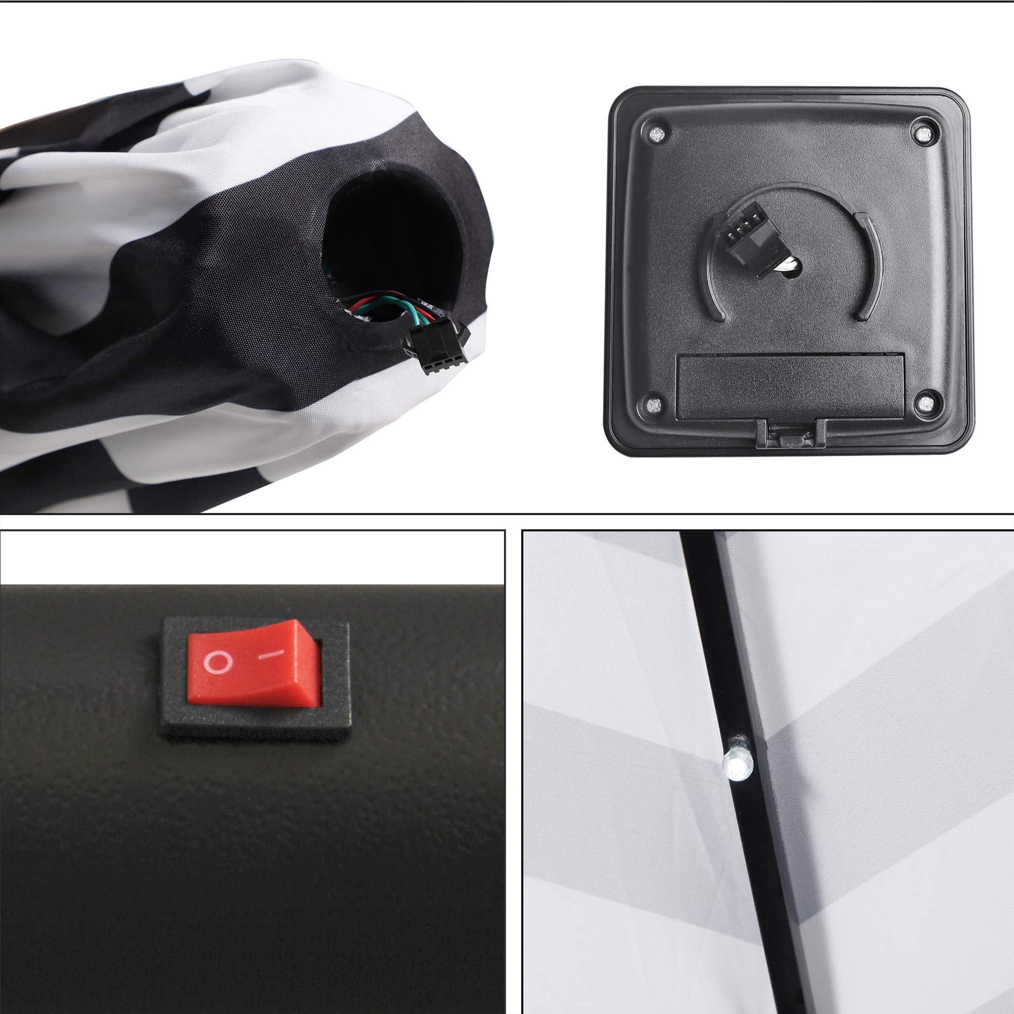 Blissun top vent design enhances airflow for comfort
