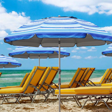 Blissun umbrella carry bag simplifies transport between beach visits.