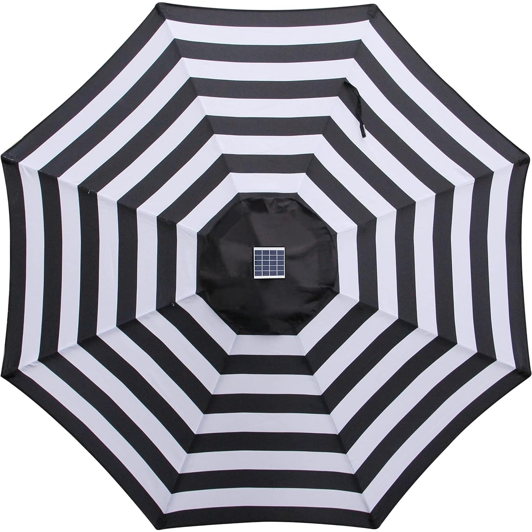 Blissun UV-shade fabric umbrella keeps shade cool and sun-protected