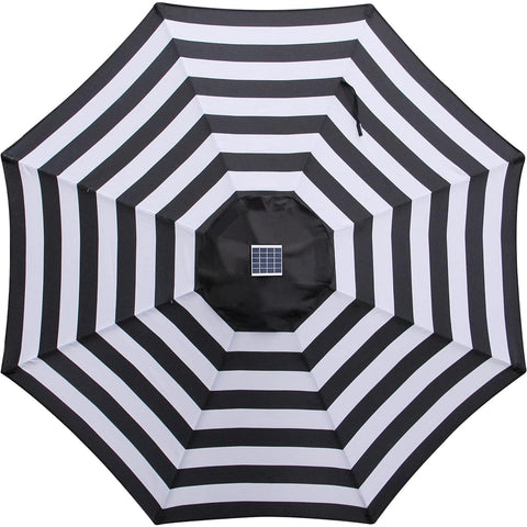 Blissun UV-shade fabric umbrella keeps shade cool and sun-protected