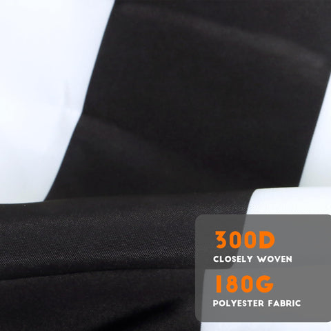 Blissun vented canopy improves airflow during windy days.