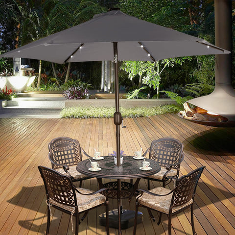 Blissun vented top design promotes airflow for cooler shade.