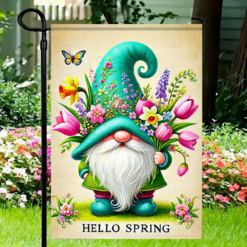 BlissYard Double-sided print garden flag ensures readable messaging from both directions.
