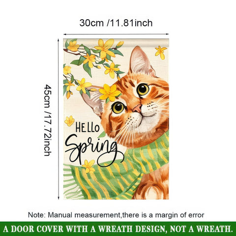 BlissYard Easter spring flag adds a welcoming garden touch