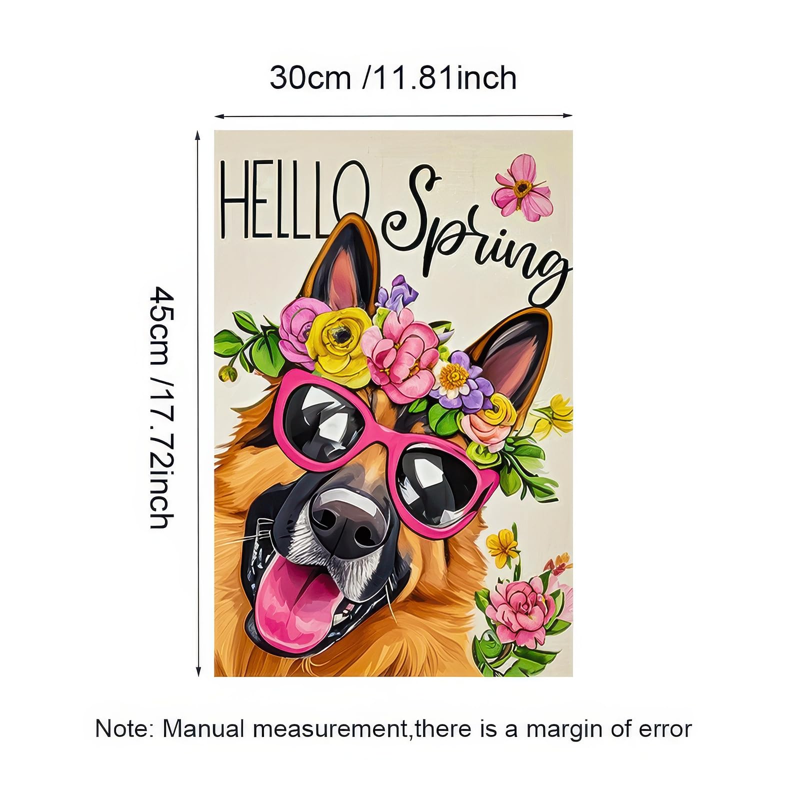 Double-sided BlissYard ello flag stays vibrant from both sides for versatile display.