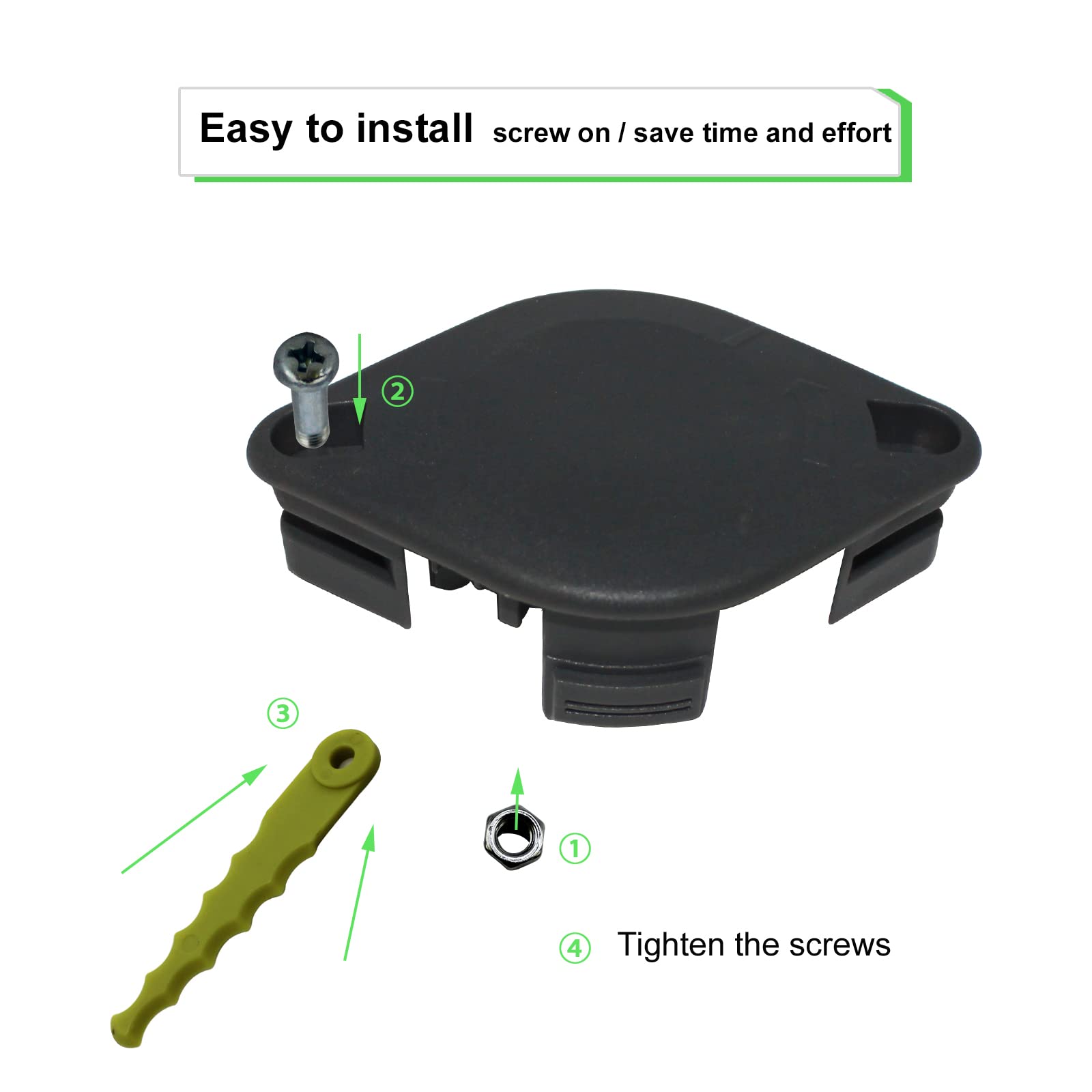 BLKGJTF ACFHRL2 durable serrated-edge head handles dense weeds with confidence.