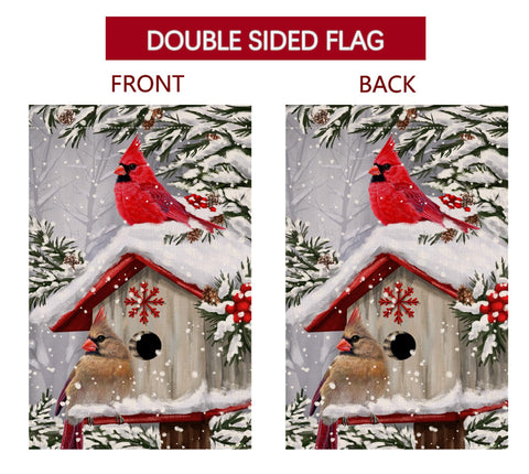 BLKWHT Mini flag 12x18 fits standard garden stands for easy display.
