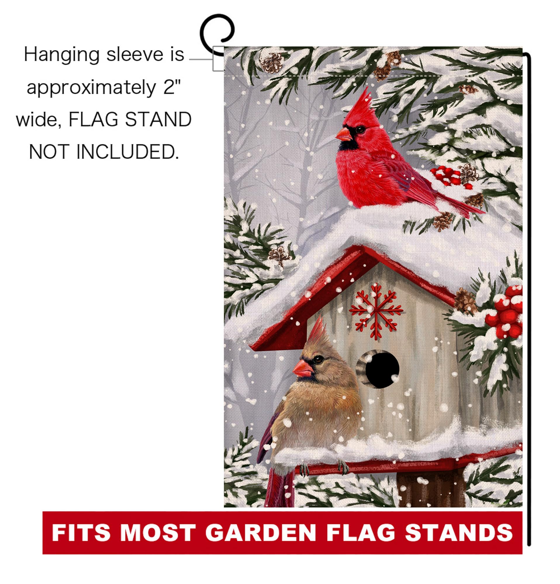 BLKWHT Outdoor decor for decks, patios, and porches with festive Christmas charm.