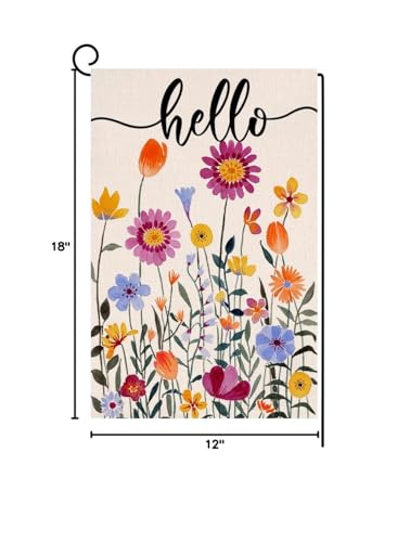 BLKWHT Outdoor flag in yard adds seasonal charm