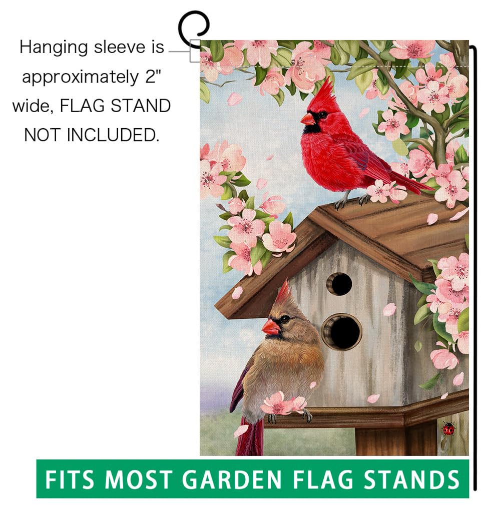 BLKWHT Garden flag for patios and verandas enhances curb appeal