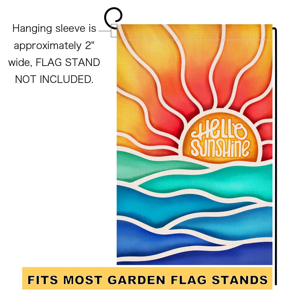 BLKWHT yard flag built for long-lasting outdoor display with minimal maintenance.