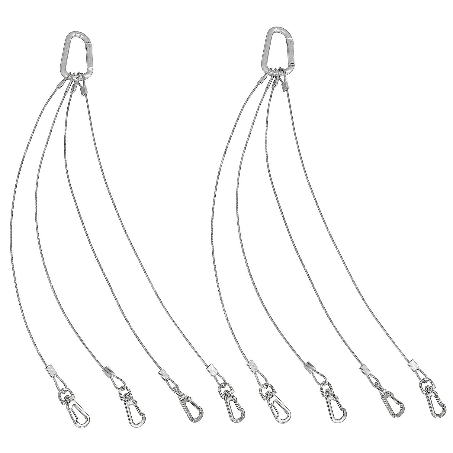 BLLNDX rope hanger 34cm four-hook kit for sturdy grow light mounting.