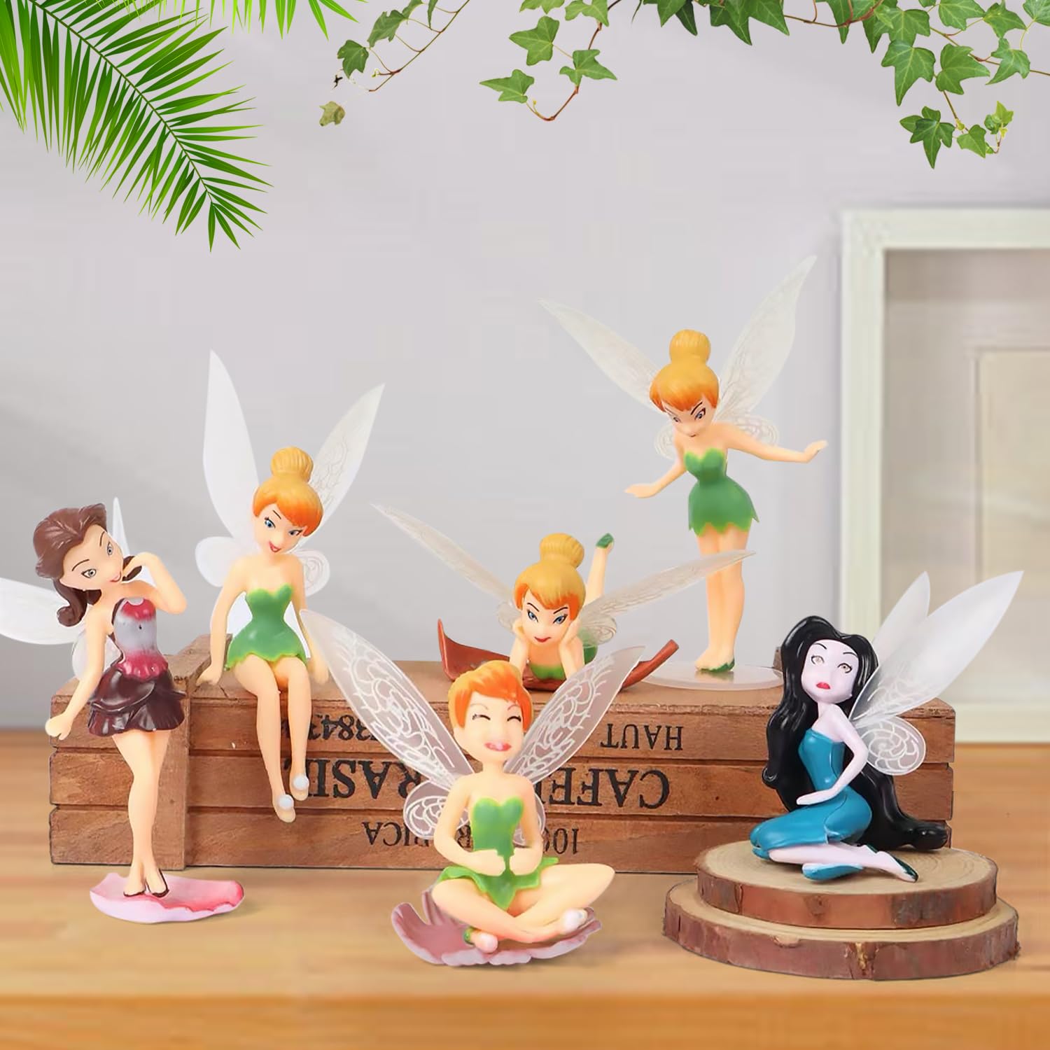 BLLREMIPSUR fairy cake topper perfect for celebrations and themed parties.