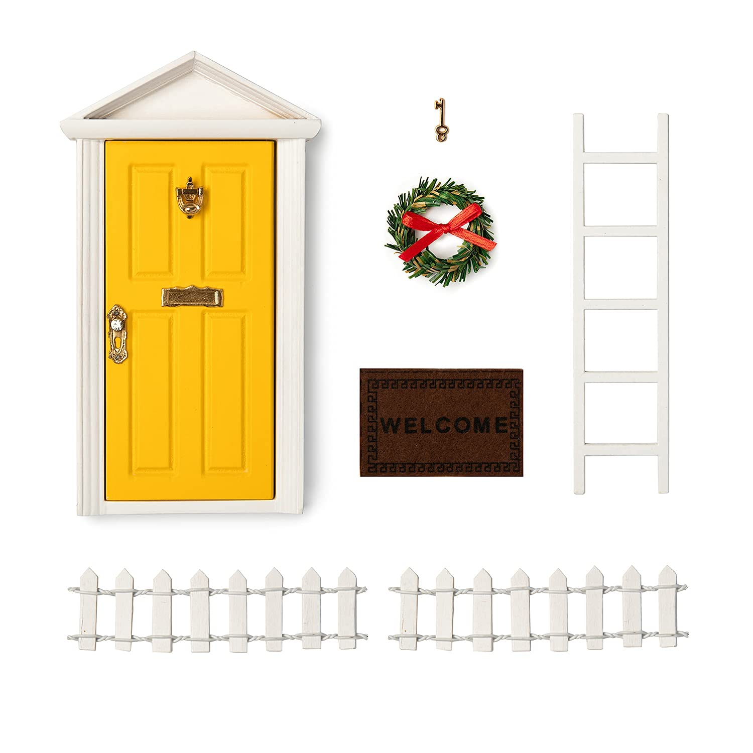 Blminiatures tooth fairy door design for a charming nightly visit at bedtime