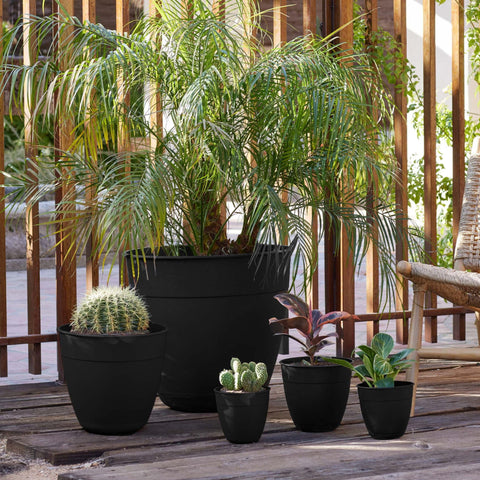 Bloem Dayton uses post-consumer plastic, promoting sustainable gardening.