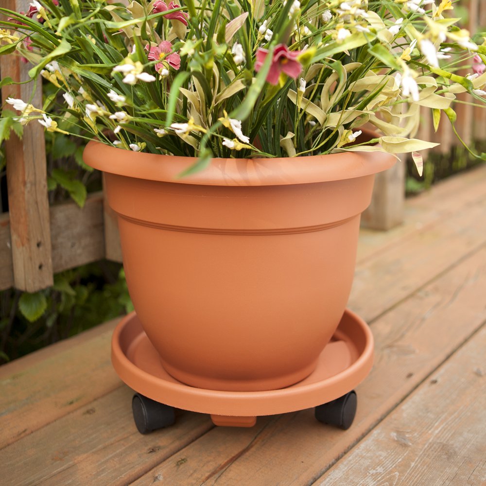 Optional drainage holes on Ariana planter offer flexible watering options