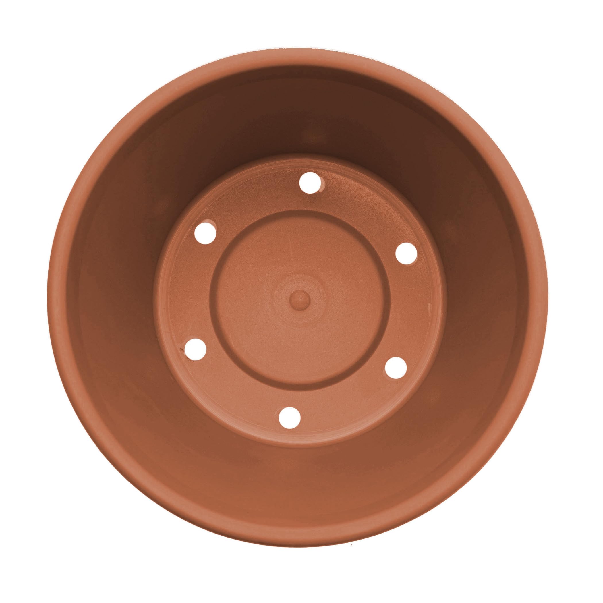 Bloem Terra planter features a matte finish that resists scratches and fingerprints.