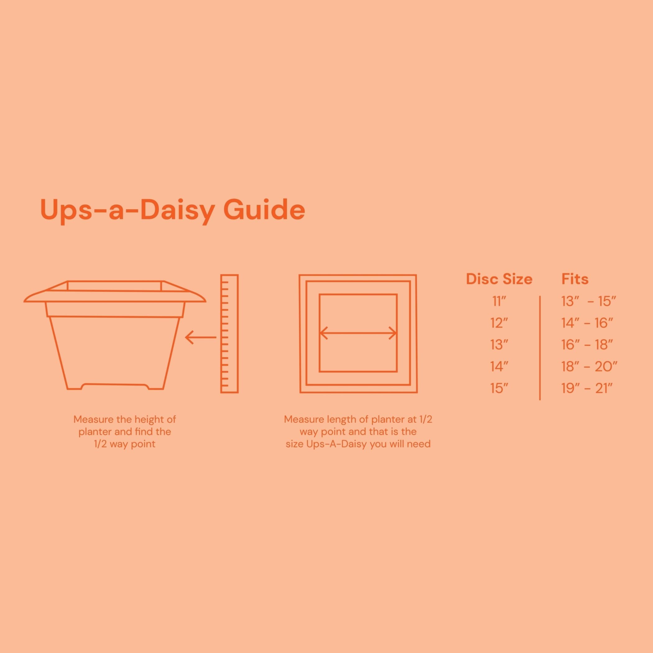 Weight-saving Bloem Ups-A-Daisy insert reduces soil needs by up to 50 percent.