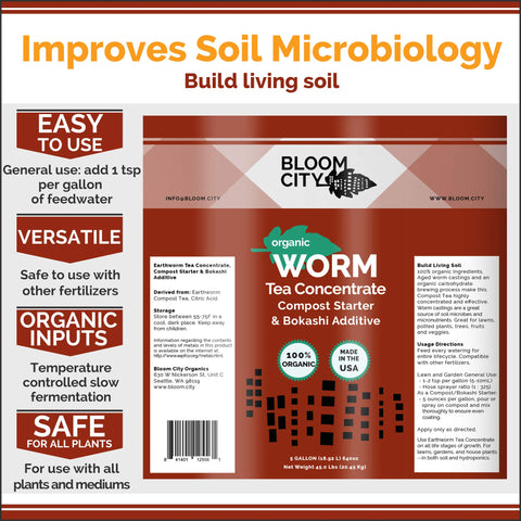 Bloom City bokashi booster usage supports healthier root development