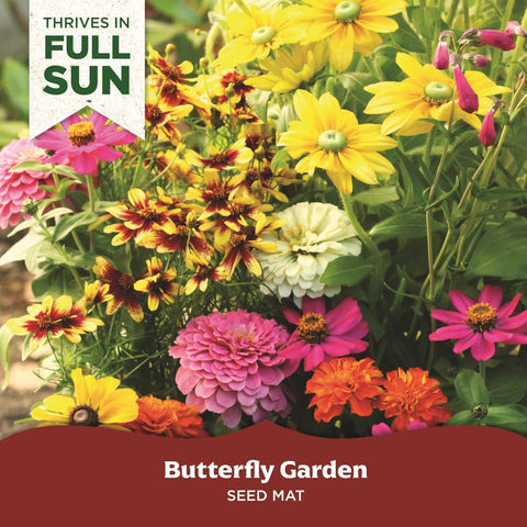 BloomingBulb seed mat cut-to-shape design allows custom garden layouts.