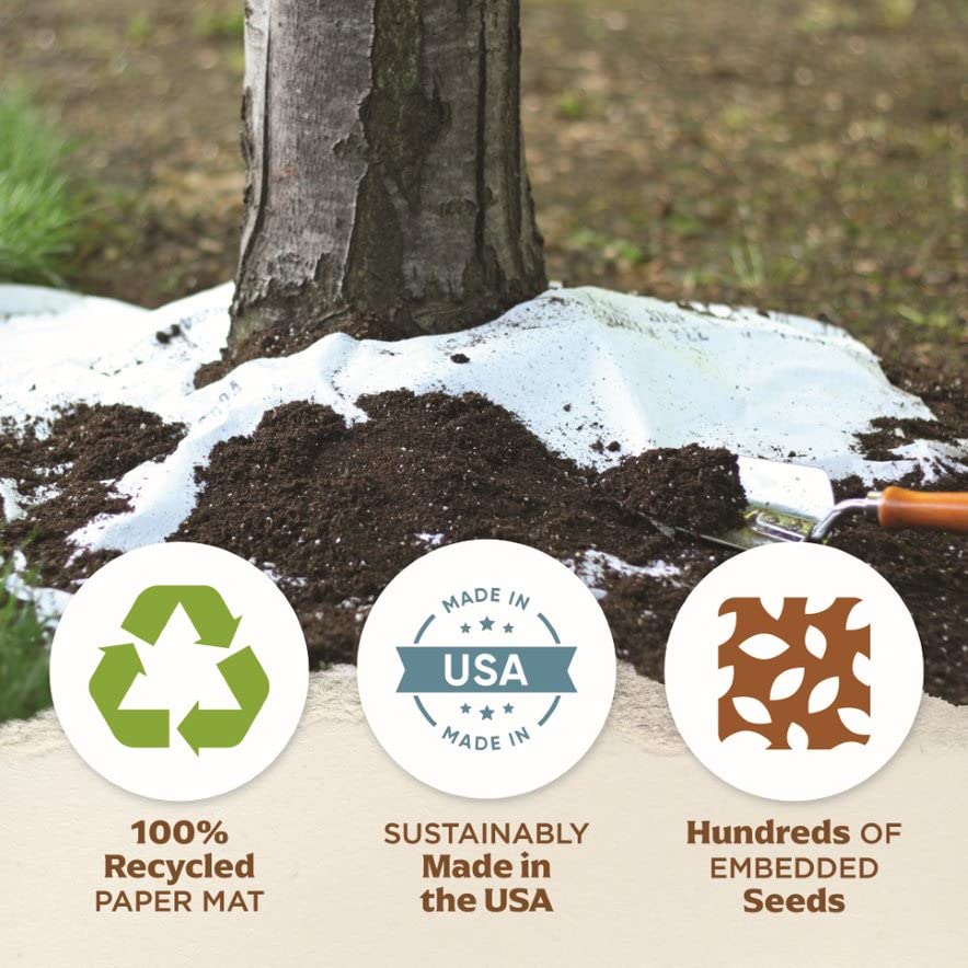 BloomingBulb seed mat soaking area ensures even germination and moistened soil.